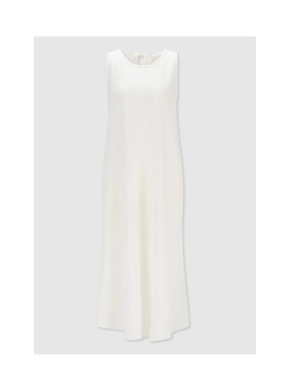 New! BOSS Hugo Boss C Dras Sleeveless Relaxed Fit Linen Maxi Dress